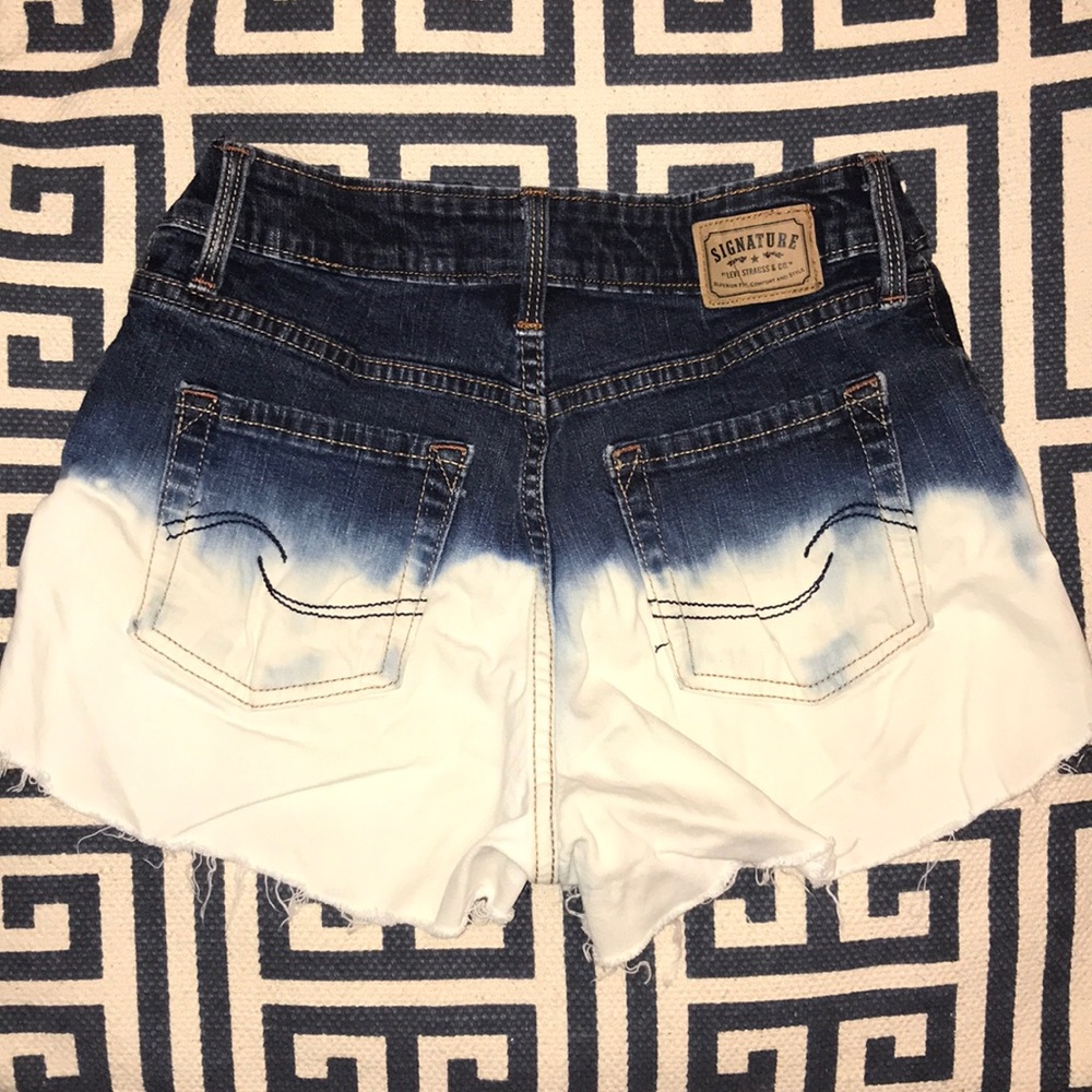 Levi's Bleached High Waisted Shorts